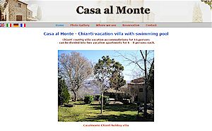 Holiday villa Chianti Classico Tuscany