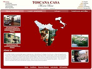 Toscana Casa vacation rentals in Tuscany