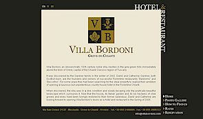 Villa Bordoni luxury boutique hotel and restaurant in Chianti