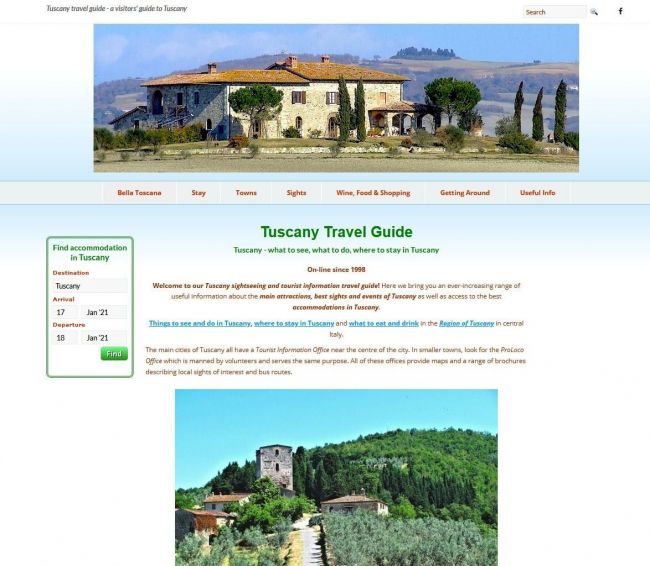 Tuscany tourist information