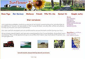 Sunflower Tuscany tours