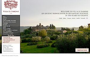 Luxury Hotel in Tuscany, Villa le Barone - Greve in Chianti